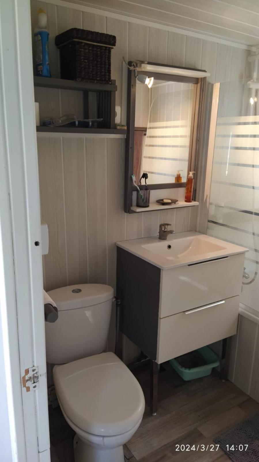 Chalet/Mobilhome Domaine Des Canebieres 르무이 외부 사진