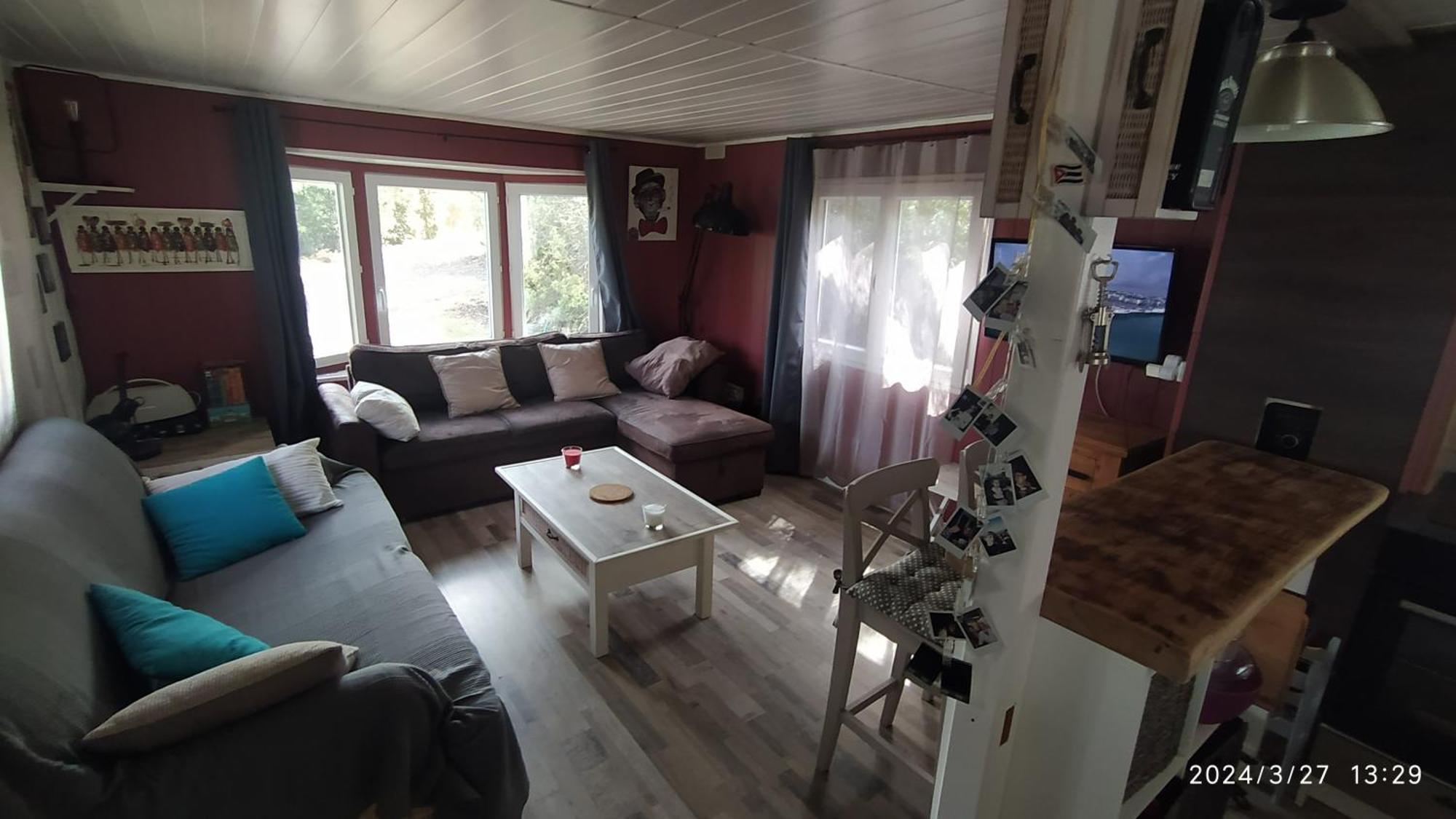 Chalet/Mobilhome Domaine Des Canebieres 르무이 외부 사진